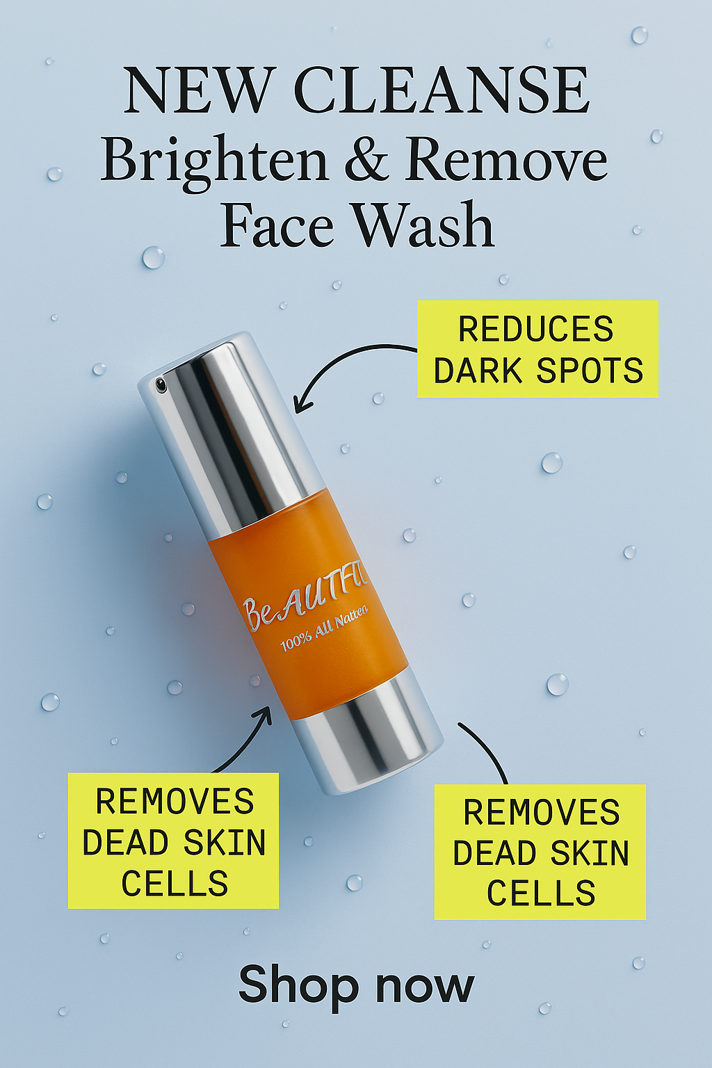 Cleanse - Brighten - Remove Exfoliating Face Wash more details below