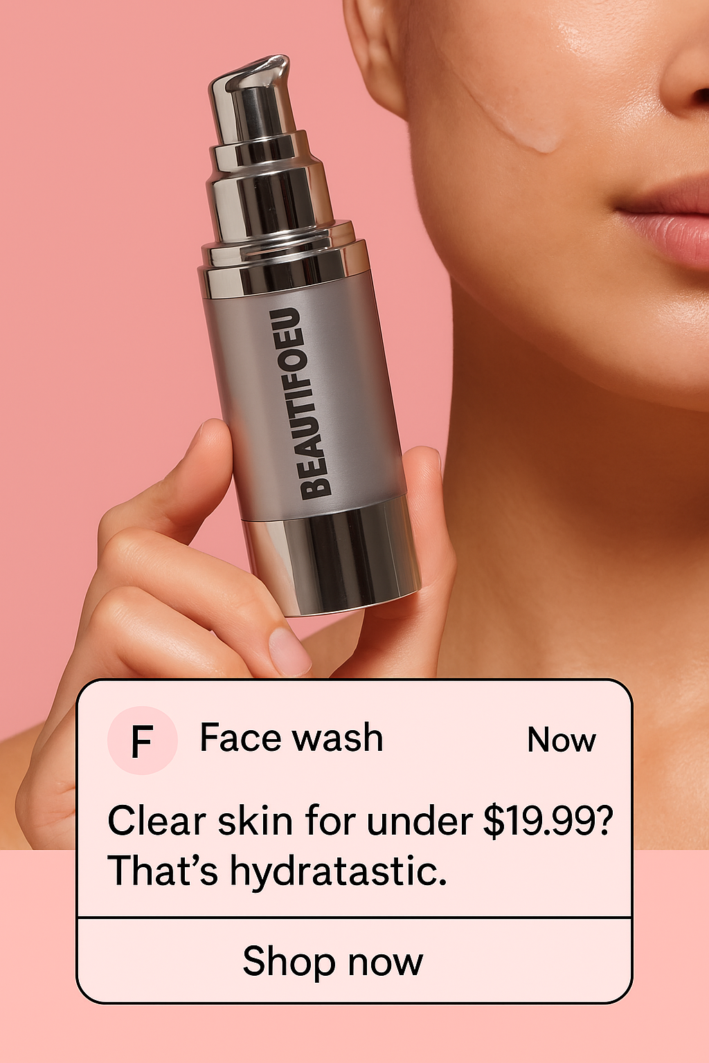 Cleanse - Nourish - Soften Hydrating face wash more details below