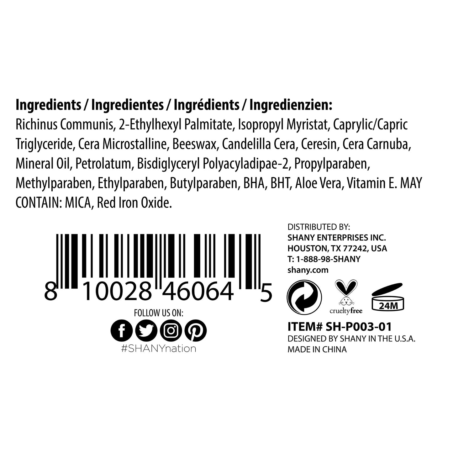 SHANY Chunky Eyeshadow Eye Pencil-3